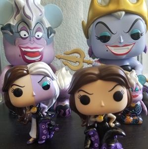 Ursula Vanessa funko pop custom mash up